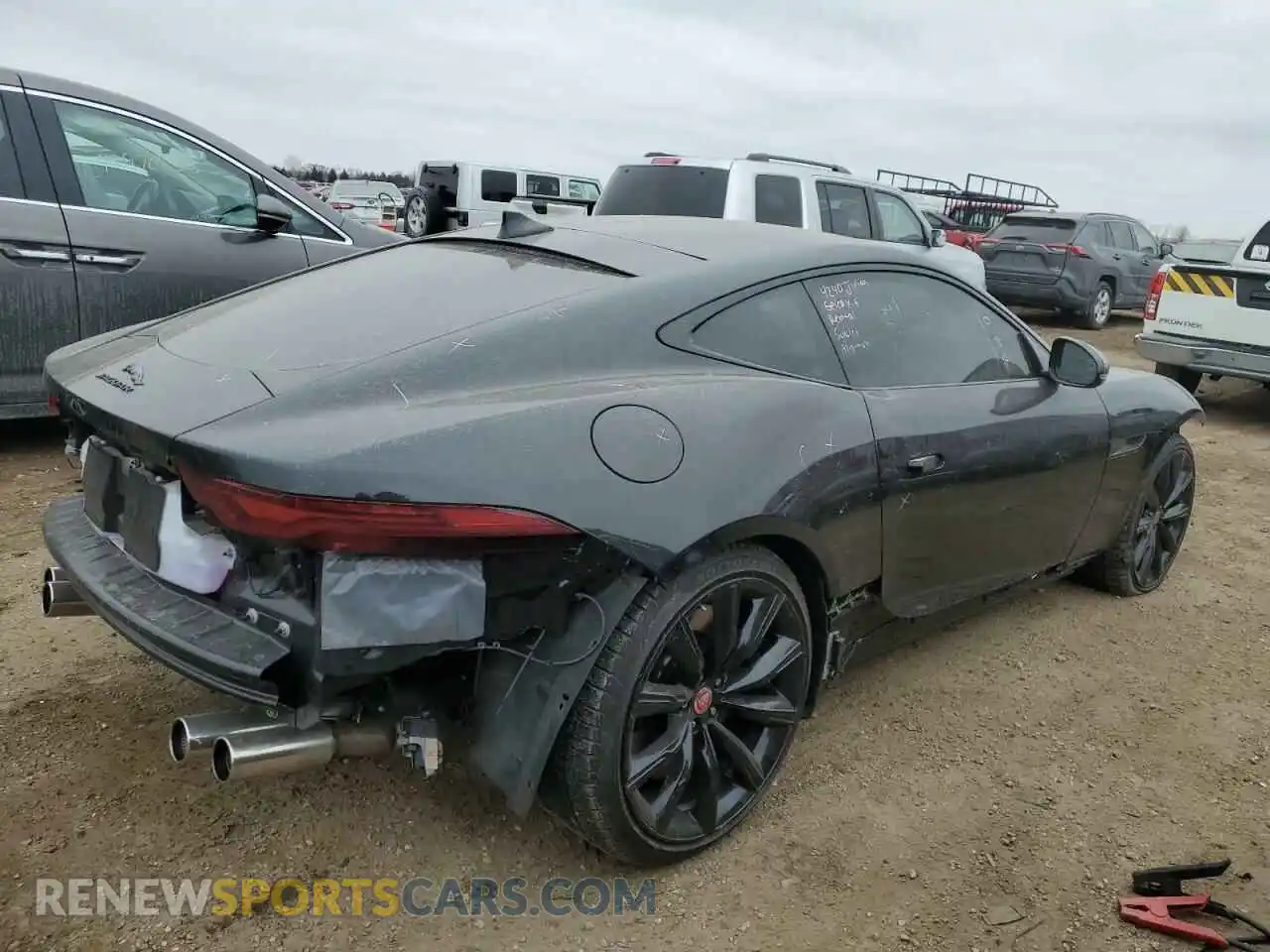 3 Photograph of a damaged car SAJD51FE3PCK81037 JAGUAR F-TYPE 2023
