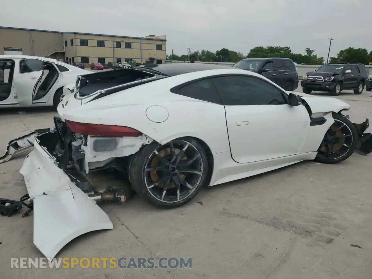 3 Photograph of a damaged car SAJD51FE7PCK81414 JAGUAR F-TYPE 2023