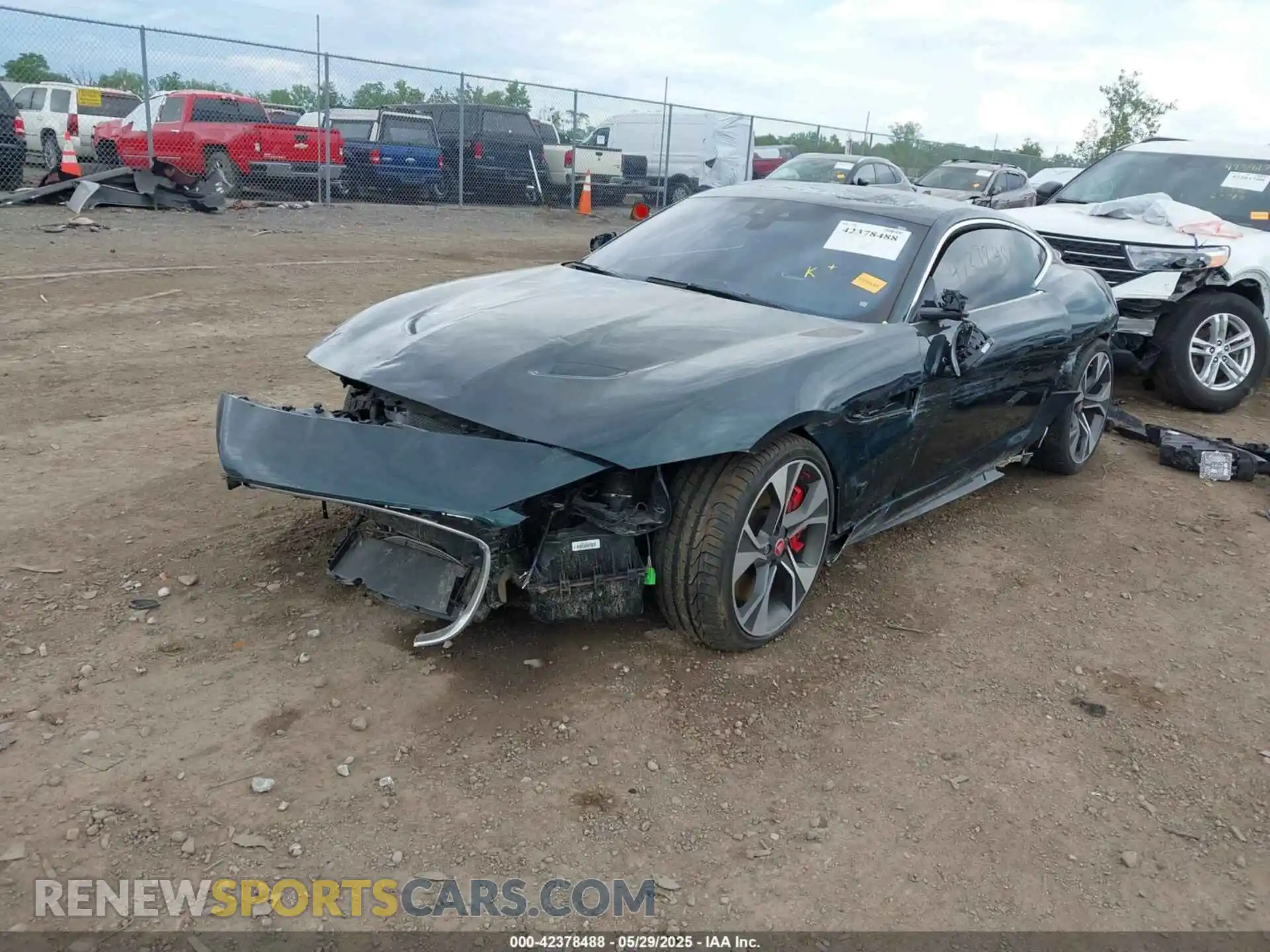 2 Photograph of a damaged car SAJD81EE3PCK82603 JAGUAR F-TYPE 2023