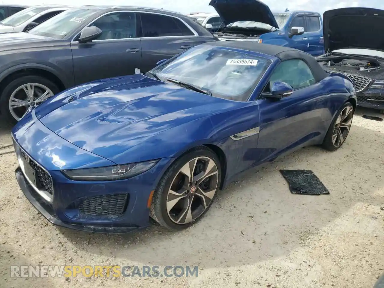 1 Photograph of a damaged car SAJDD5EE1PCK82487 JAGUAR F-TYPE 2023