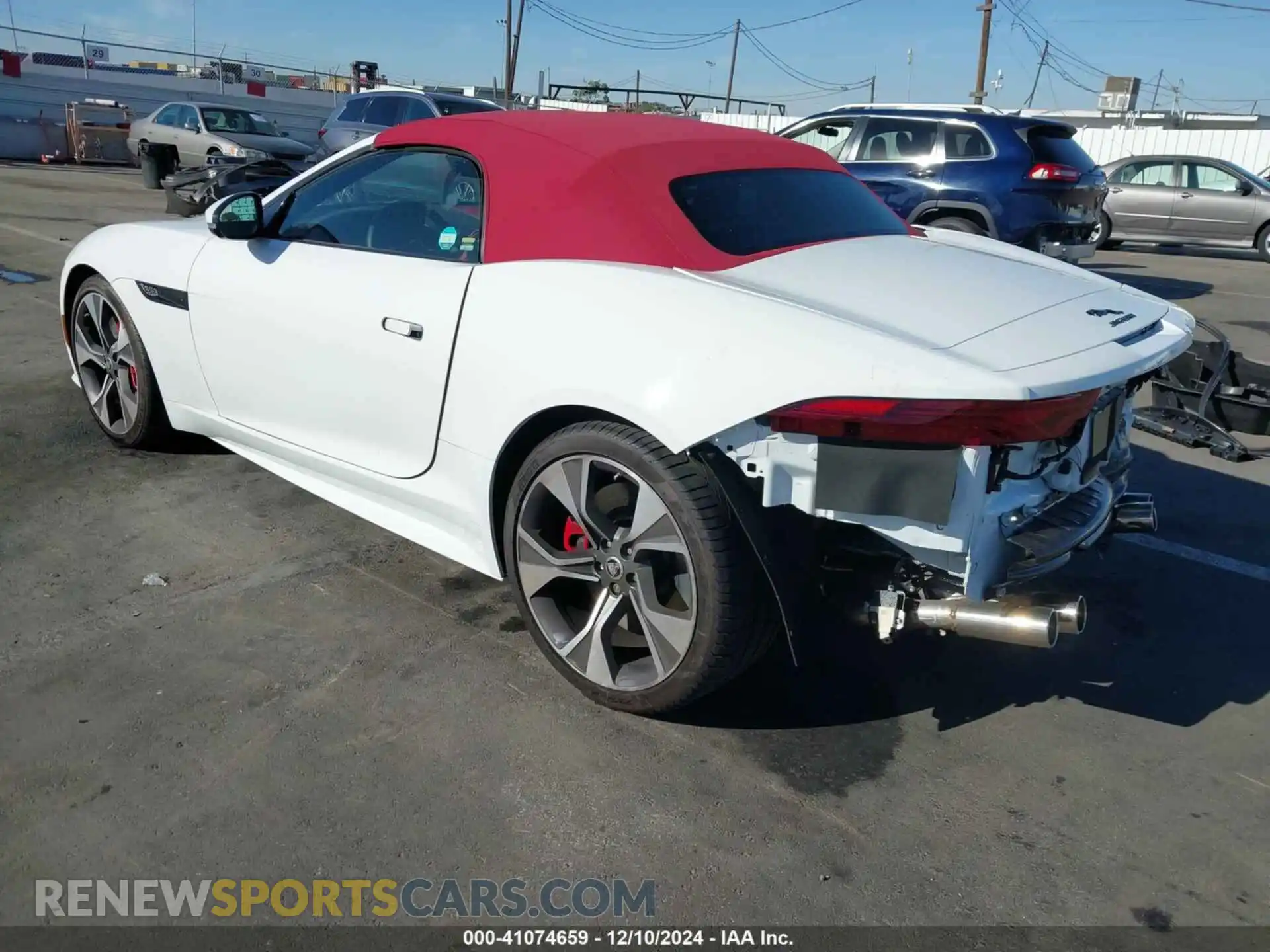 3 Photograph of a damaged car SAJDF5EE2RCK85802 JAGUAR F-TYPE 2024