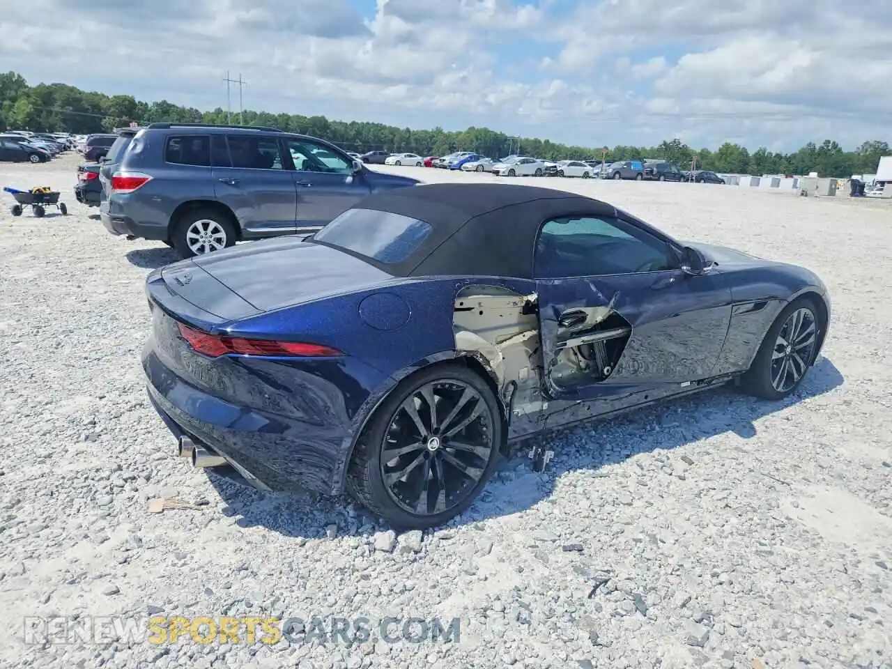 3 Photograph of a damaged car SAJDF5EEXRCK87359 JAGUAR F-TYPE 2024