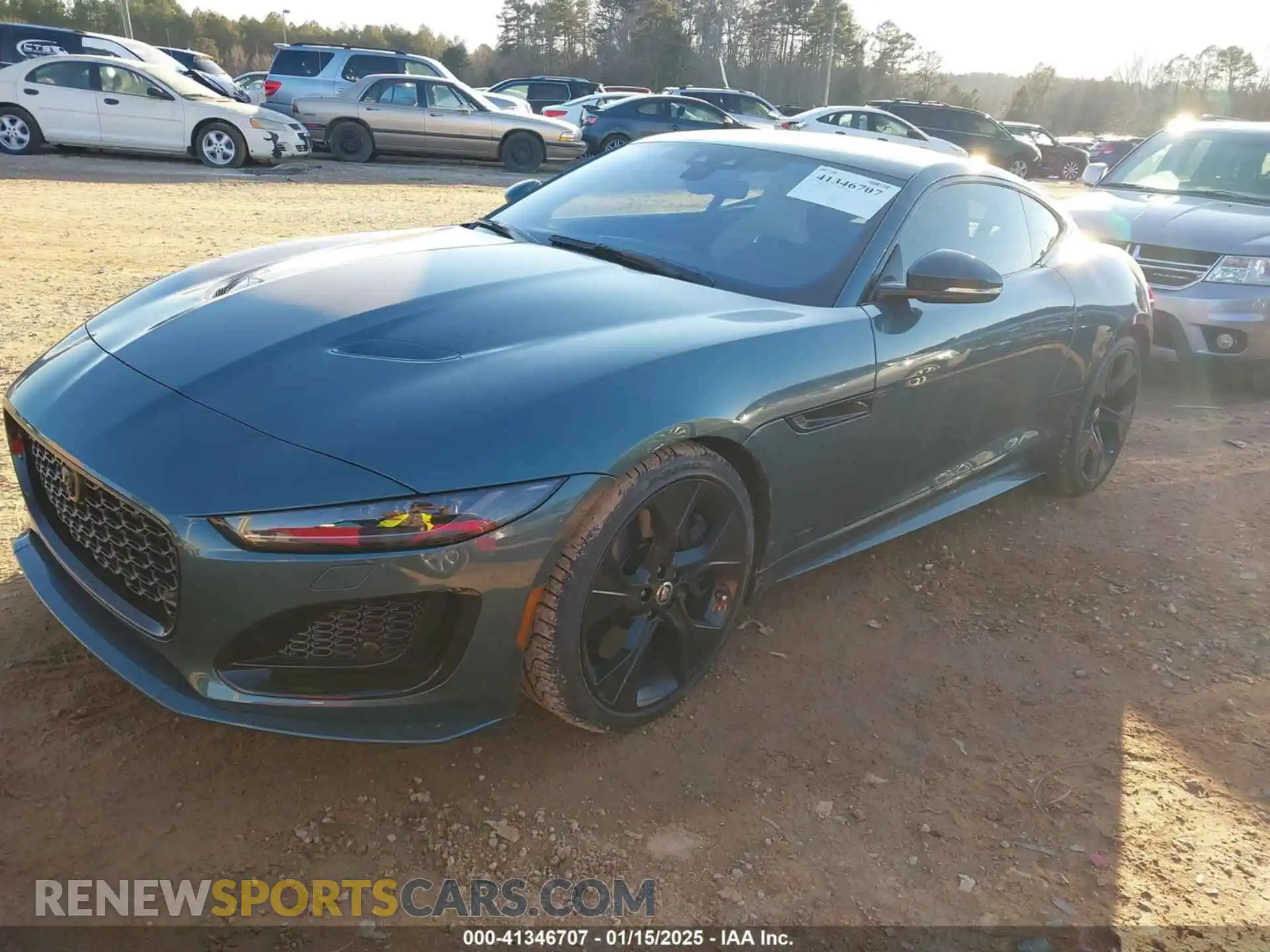 2 Photograph of a damaged car SAJDV1EE2RCK83687 JAGUAR F-TYPE 2024