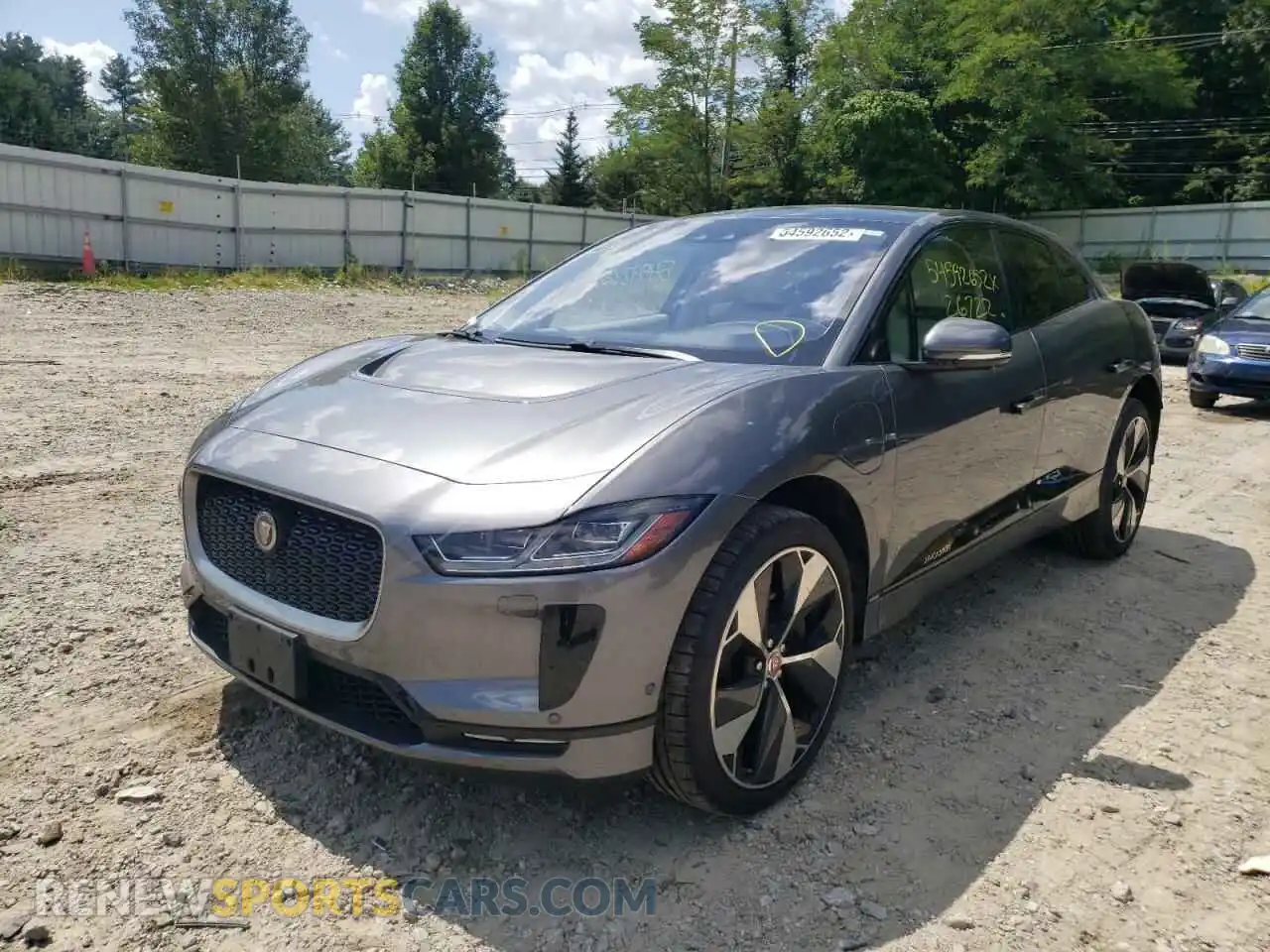 2 Photograph of a damaged car SADHD2S11K1F62602 JAGUAR I-PACE 2019