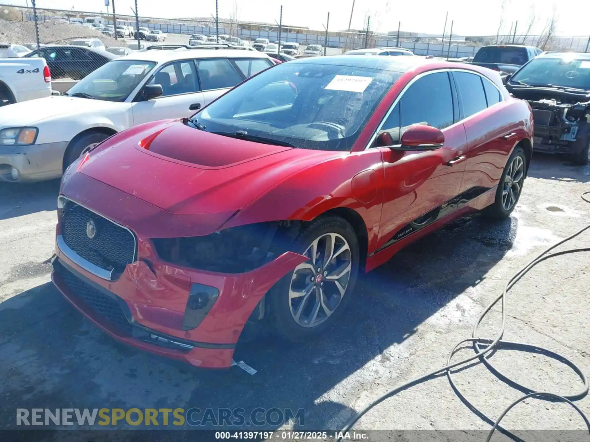 2 Photograph of a damaged car SADHD2S11K1F73003 JAGUAR I-PACE 2019