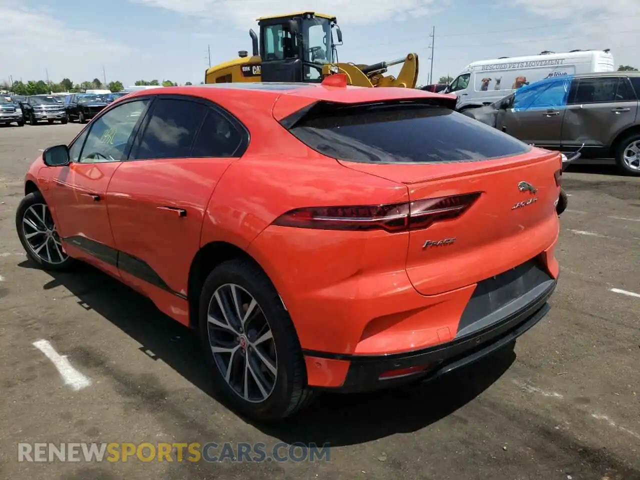 3 Photograph of a damaged car SADHD2S17K1F63592 JAGUAR I-PACE 2019