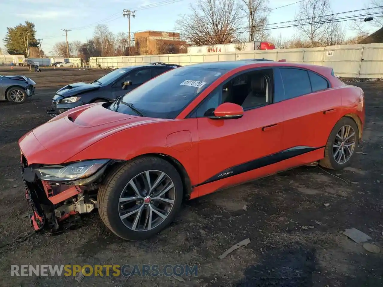 1 Photograph of a damaged car SADHD2S17K1F64953 JAGUAR I-PACE 2019