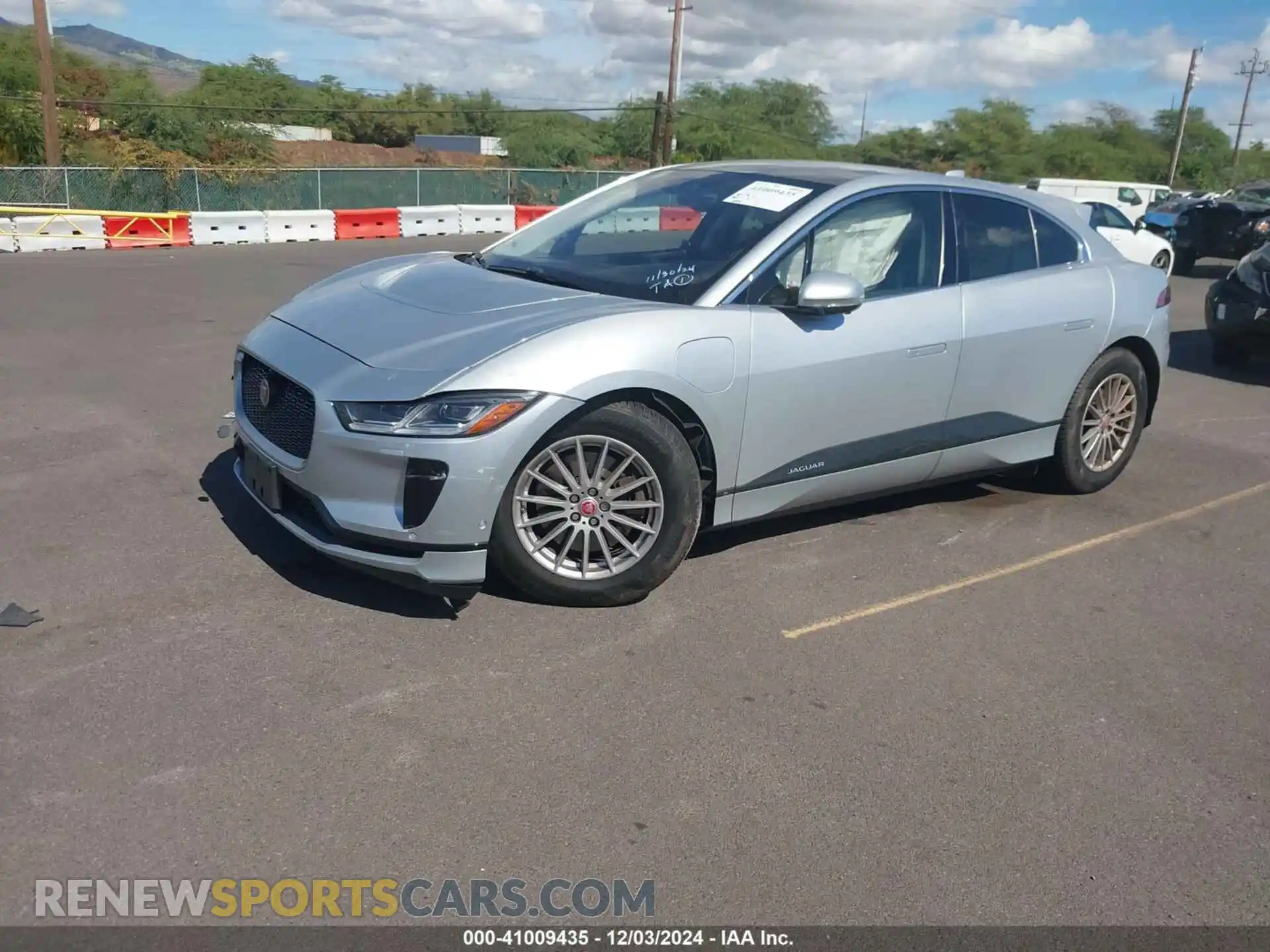 2 Photograph of a damaged car SADHB2S1XL1F81334 JAGUAR I-PACE 2020
