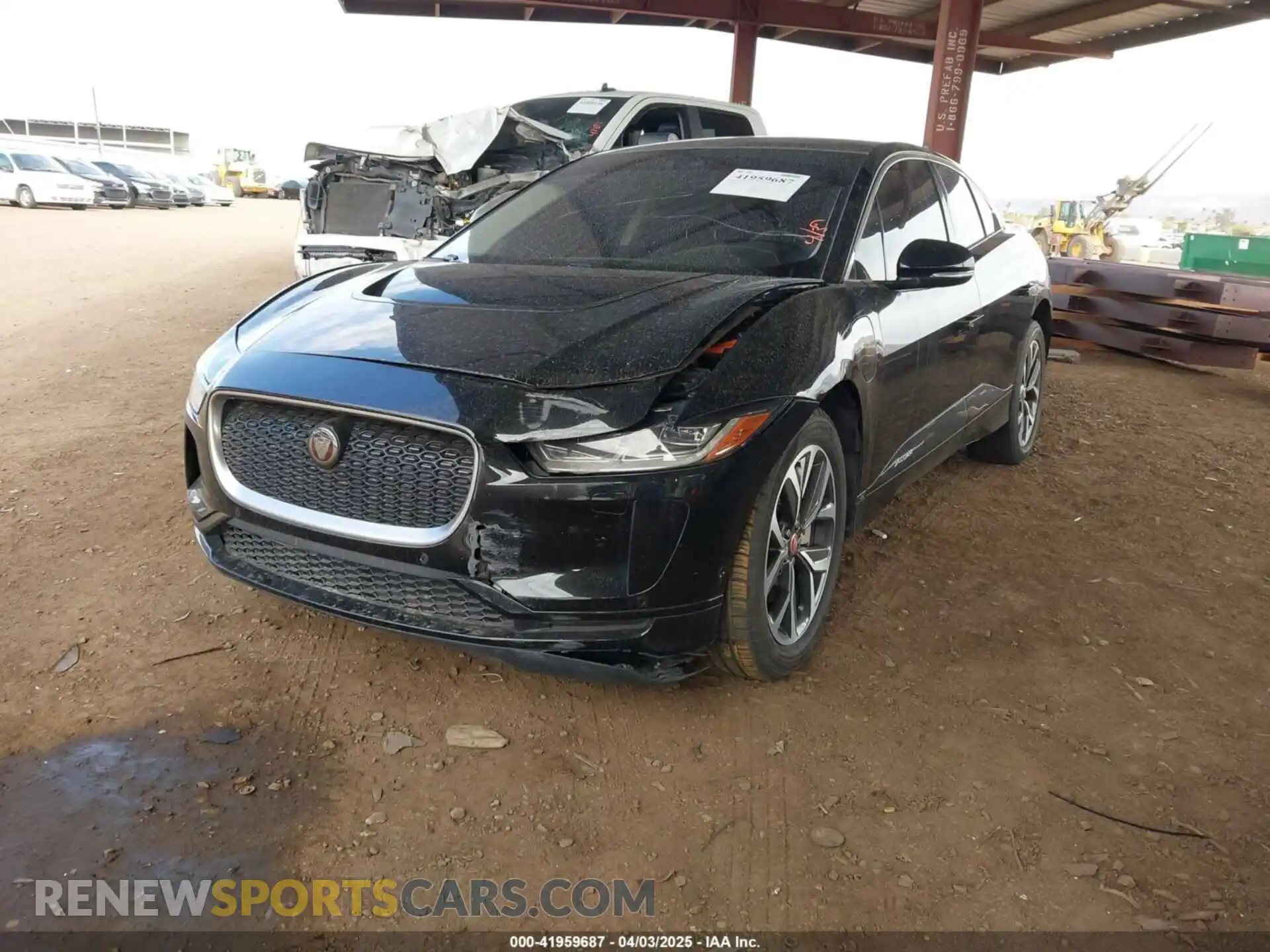 2 Photograph of a damaged car SADHC2S12L1F88534 JAGUAR I-PACE 2020