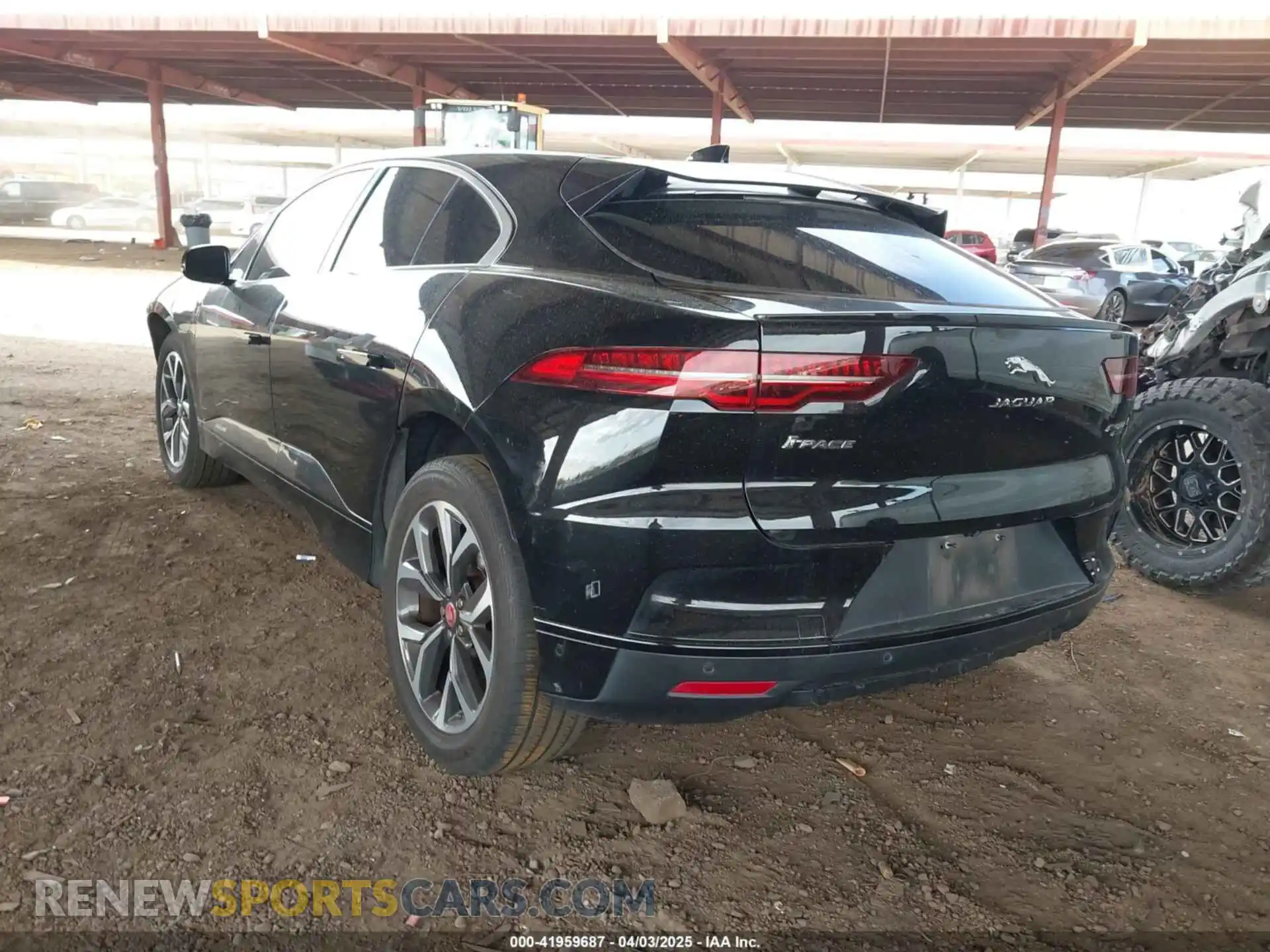 3 Photograph of a damaged car SADHC2S12L1F88534 JAGUAR I-PACE 2020