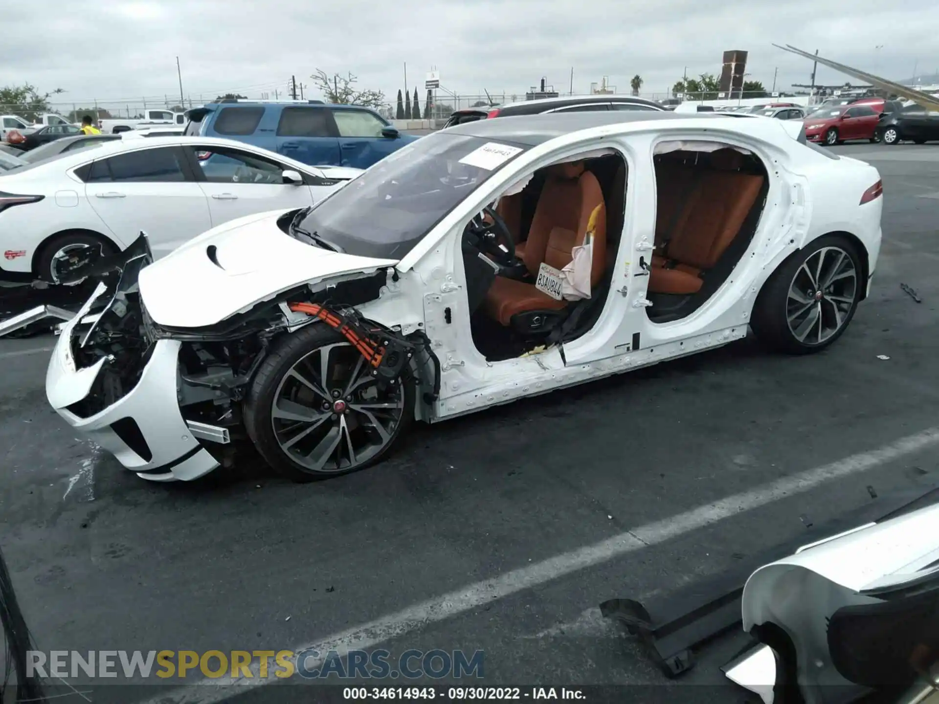 2 Photograph of a damaged car SADHD2S10L1F79165 JAGUAR I-PACE 2020