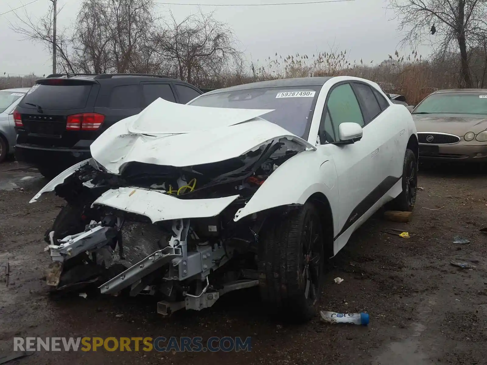 2 Photograph of a damaged car SADHD2S10L1F85533 JAGUAR I-PACE 2020