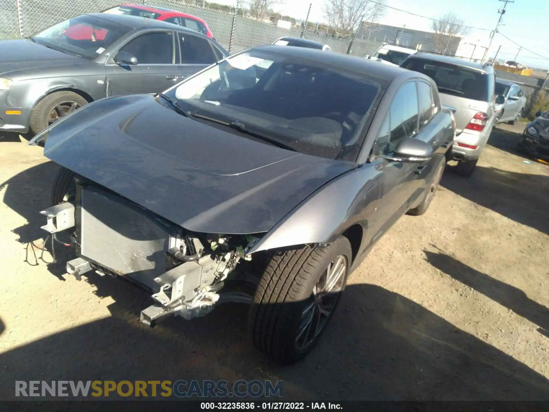2 Photograph of a damaged car SADHD2S14L1F80710 JAGUAR I-PACE 2020