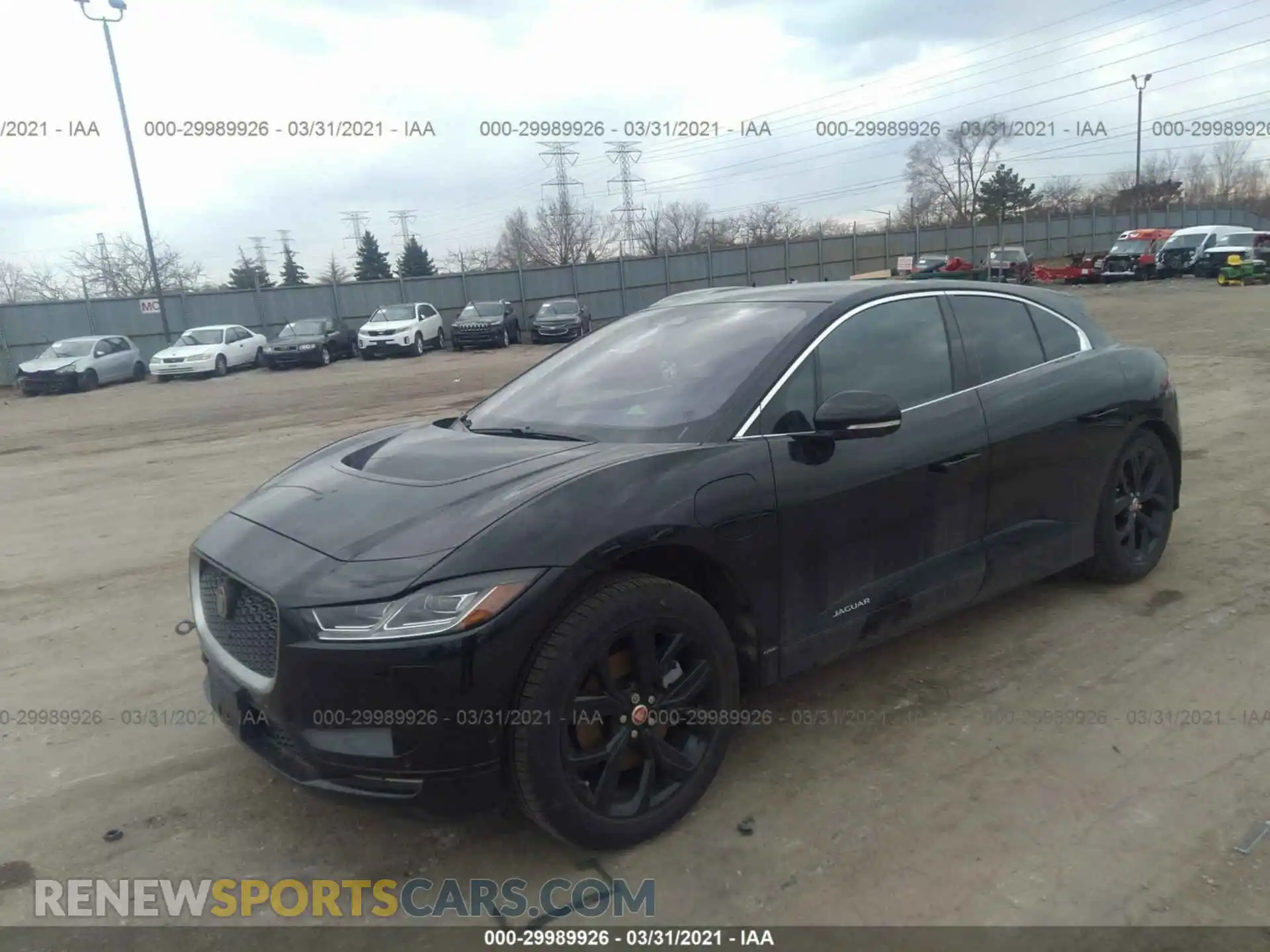 2 Photograph of a damaged car SADHD2S19L1F84381 JAGUAR I-PACE 2020