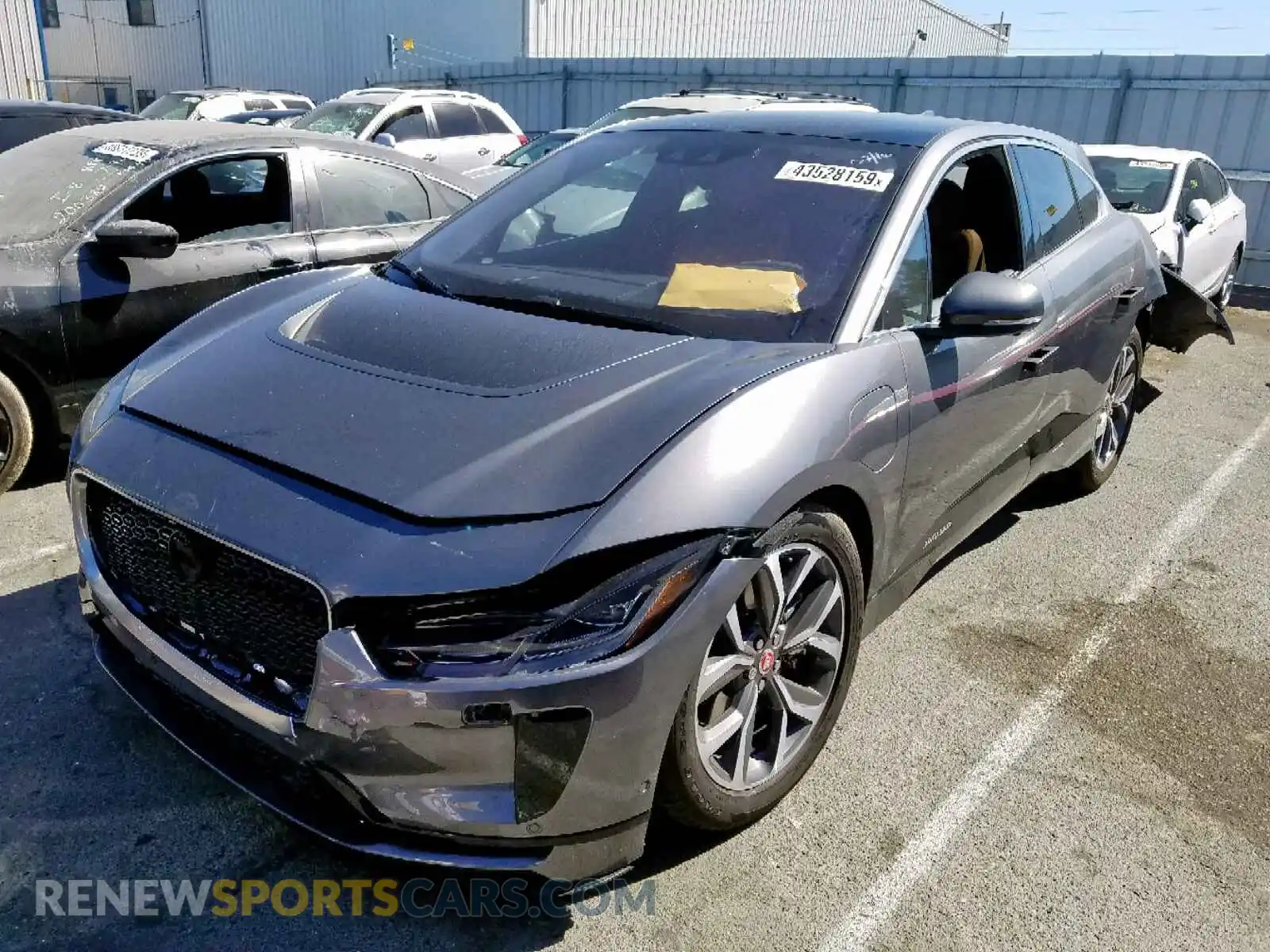 2 Photograph of a damaged car SADHC2S18K1F74474 JAGUAR I-PACE SE 2019