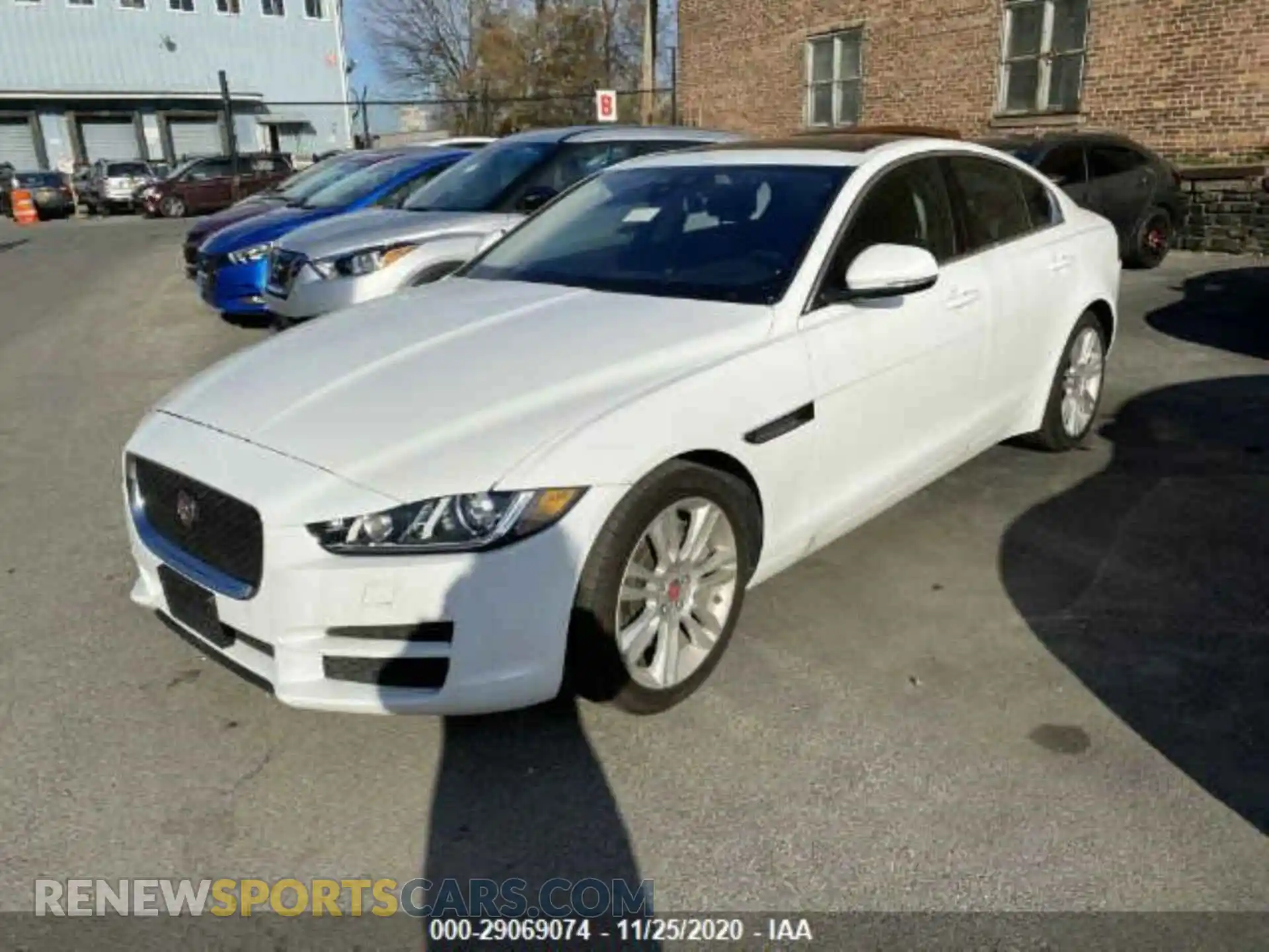 1 Photograph of a damaged car SAJAD4FX1KCP50031 JAGUAR XE 2019
