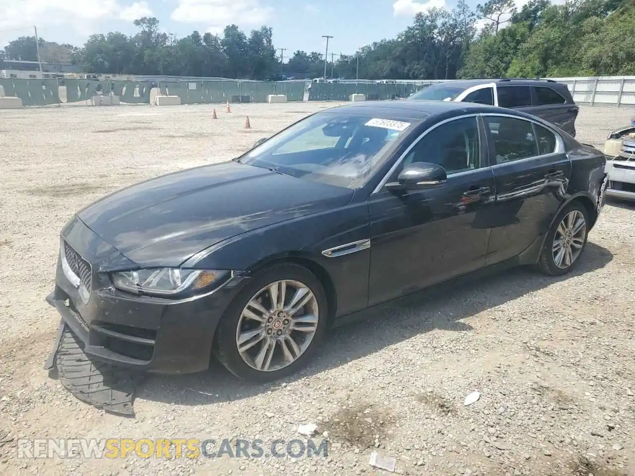1 Photograph of a damaged car SAJAD4FX2KCP50037 JAGUAR XE 2019