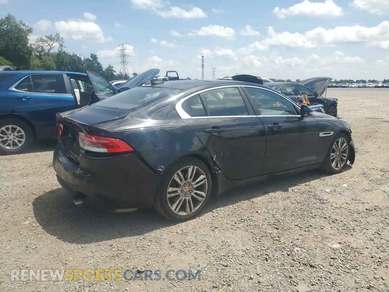 3 Photograph of a damaged car SAJAD4FX2KCP50037 JAGUAR XE 2019