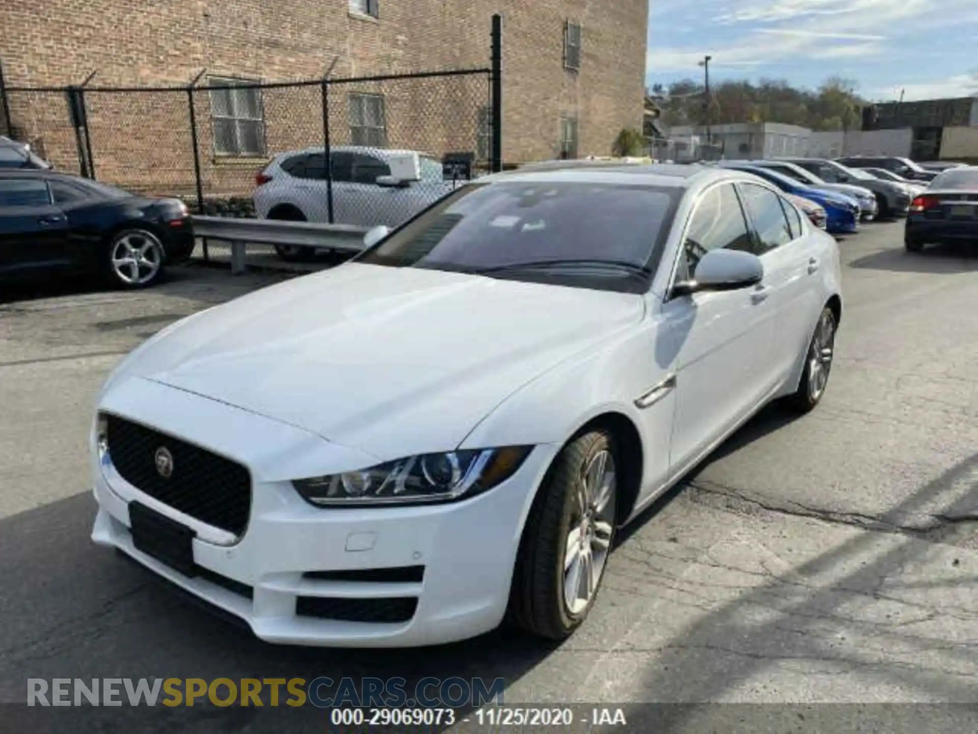 2 Photograph of a damaged car SAJAD4FX3KCP44215 JAGUAR XE 2019
