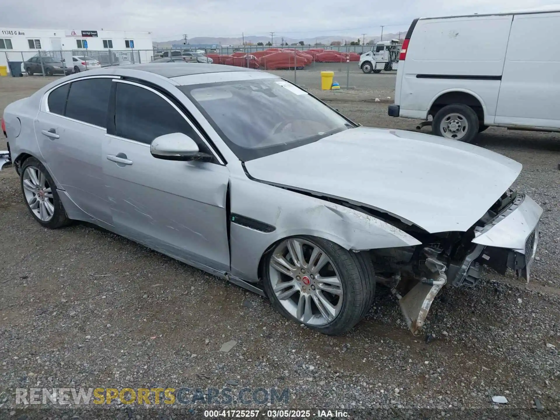 1 Photograph of a damaged car SAJAD4FX3KCP50256 JAGUAR XE 2019