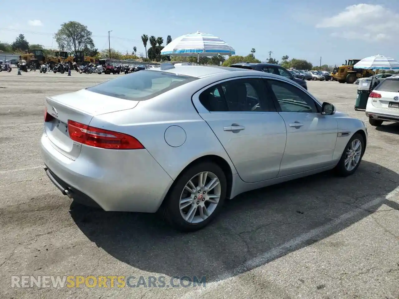 3 Photograph of a damaged car SAJAD4FX4KCP46524 JAGUAR XE 2019