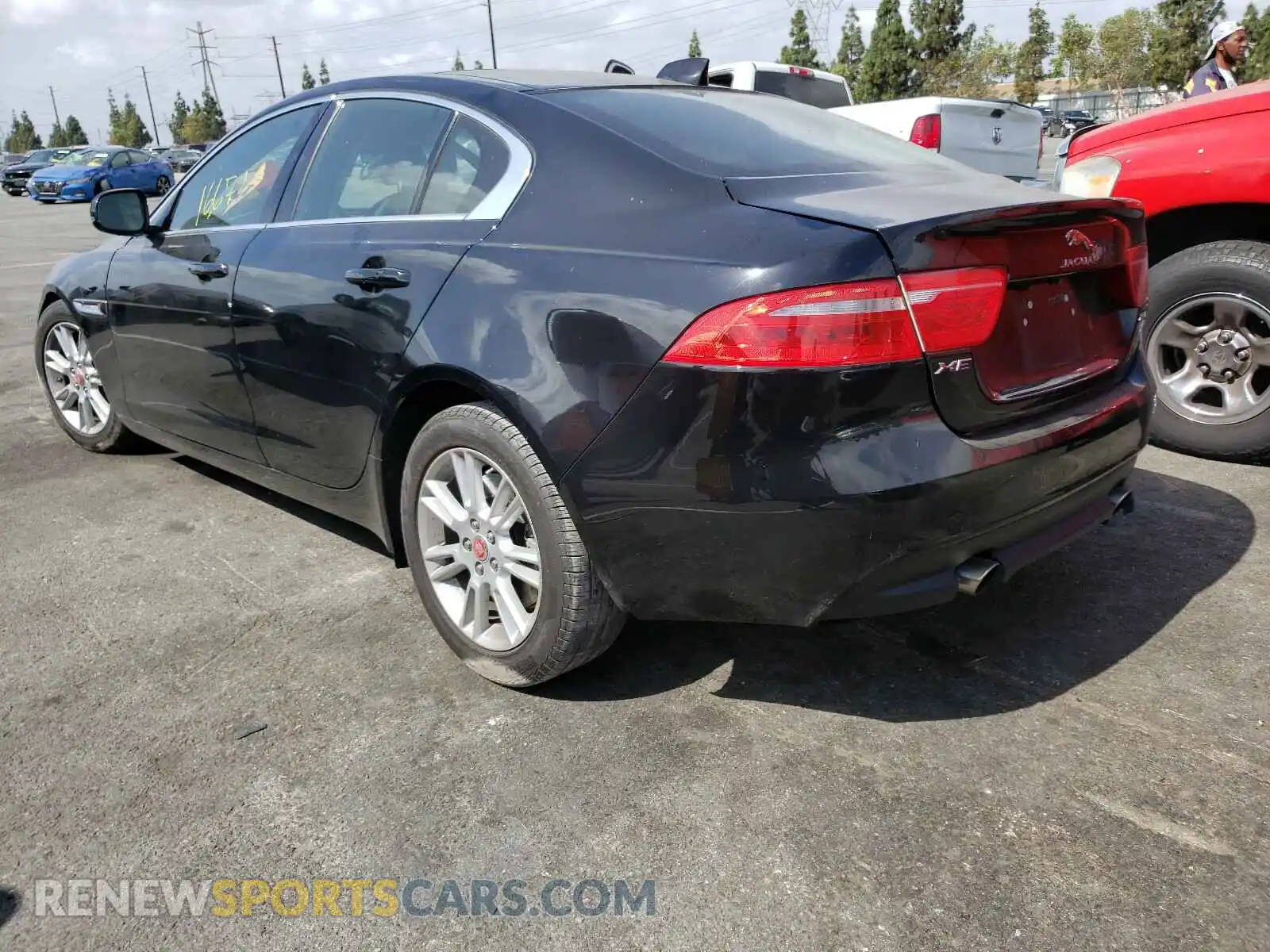 3 Photograph of a damaged car SAJAD4FX7KCP49255 JAGUAR XE 2019