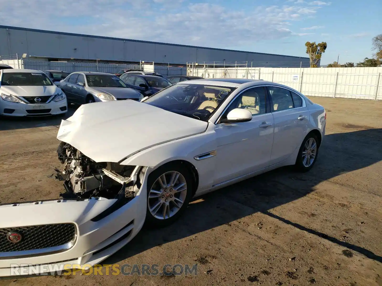2 Photograph of a damaged car SAJAD4FX7KCP53130 JAGUAR XE 2019
