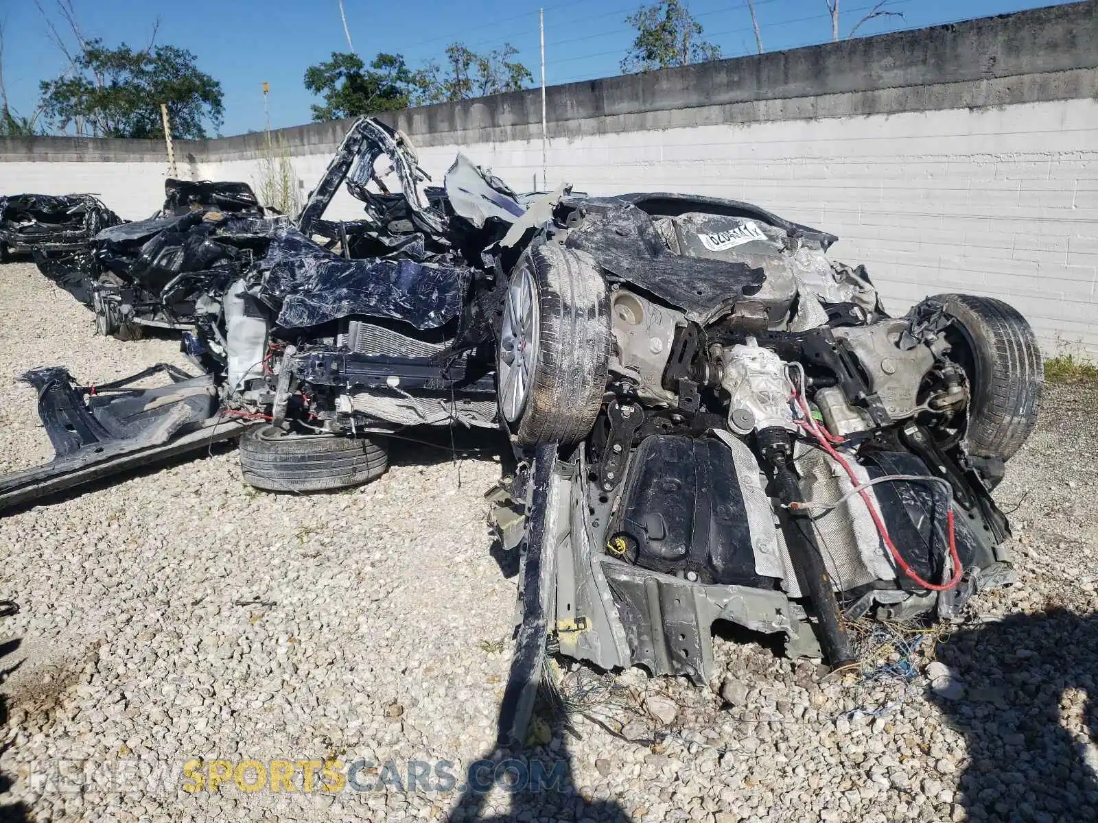 1 Photograph of a damaged car SAJAD4FX8KCP46753 JAGUAR XE 2019
