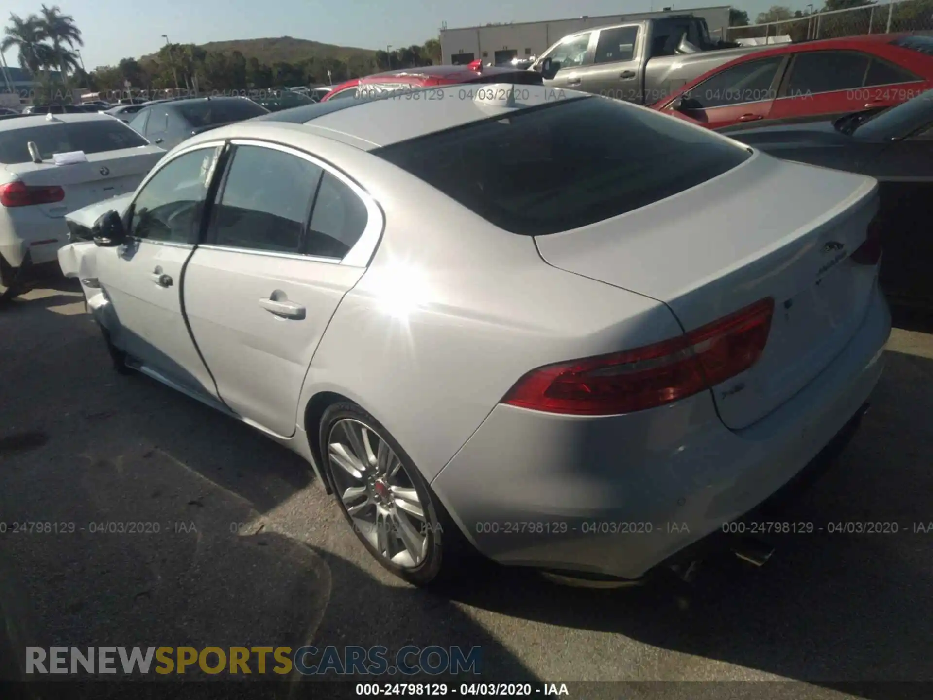 3 Photograph of a damaged car SAJAD4FX9KCP46728 JAGUAR XE 2019