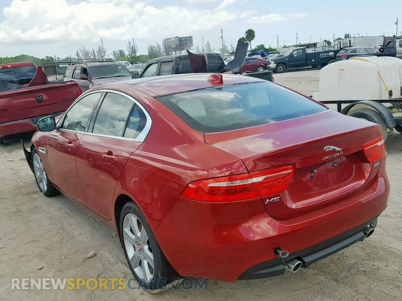 3 Photograph of a damaged car SAJAD4FXXKCP53669 JAGUAR XE 2019