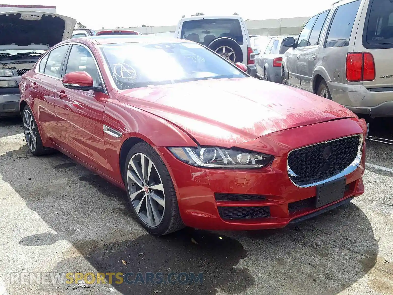 1 Photograph of a damaged car SAJAE4FX4KCP46357 JAGUAR XE 2019