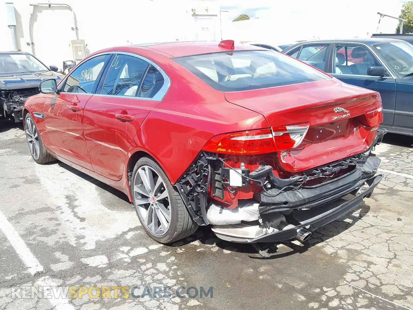 3 Photograph of a damaged car SAJAE4FX4KCP46357 JAGUAR XE 2019