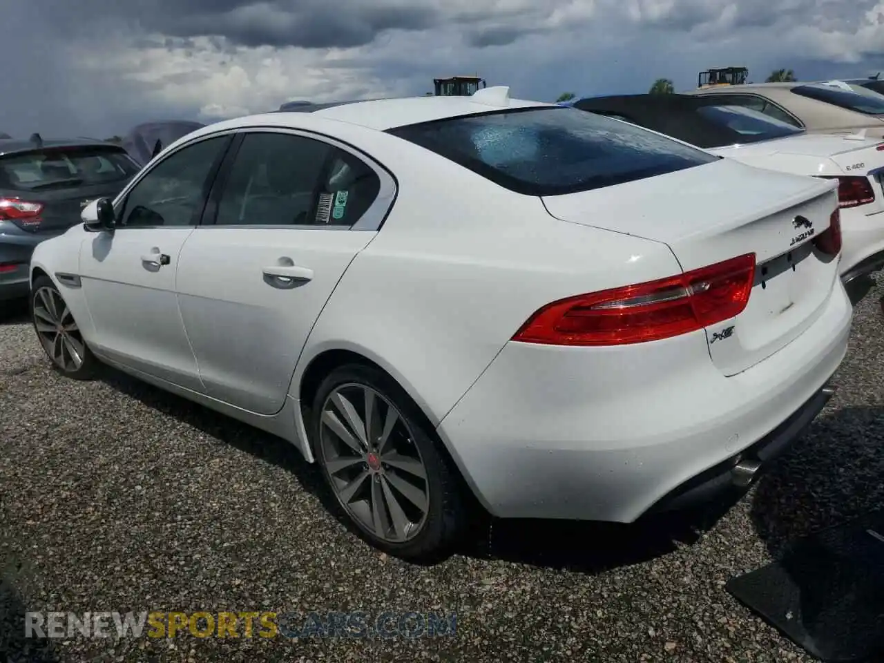 2 Photograph of a damaged car SAJAE4FX5KCP53589 JAGUAR XE 2019