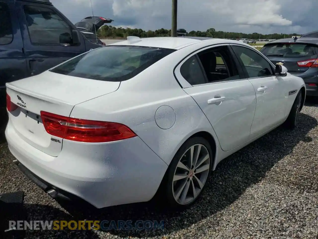 3 Photograph of a damaged car SAJAE4FX5KCP53589 JAGUAR XE 2019