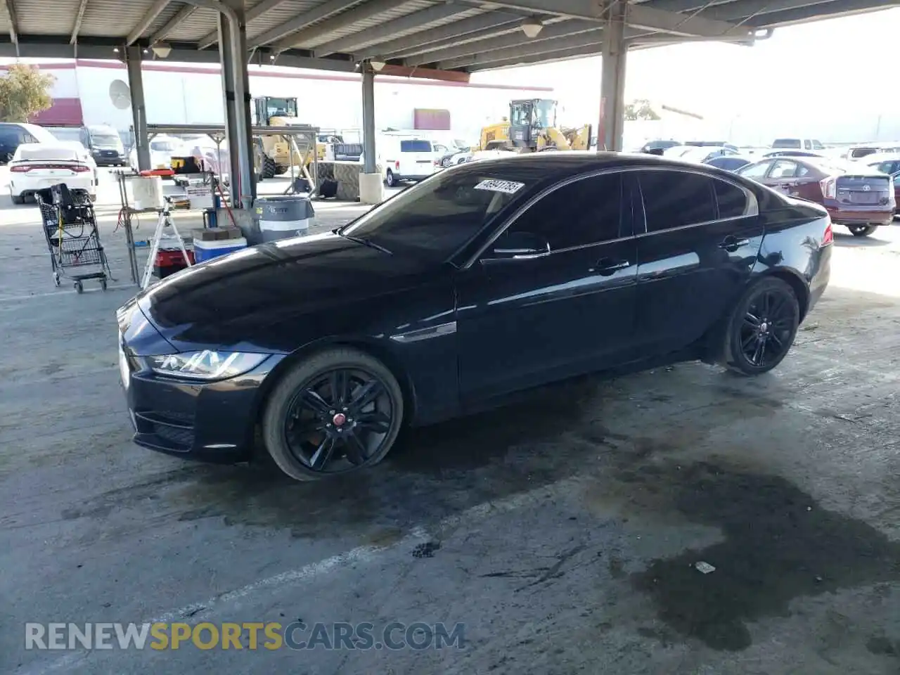 1 Photograph of a damaged car SAJAE4FX7KCP50841 JAGUAR XE 2019