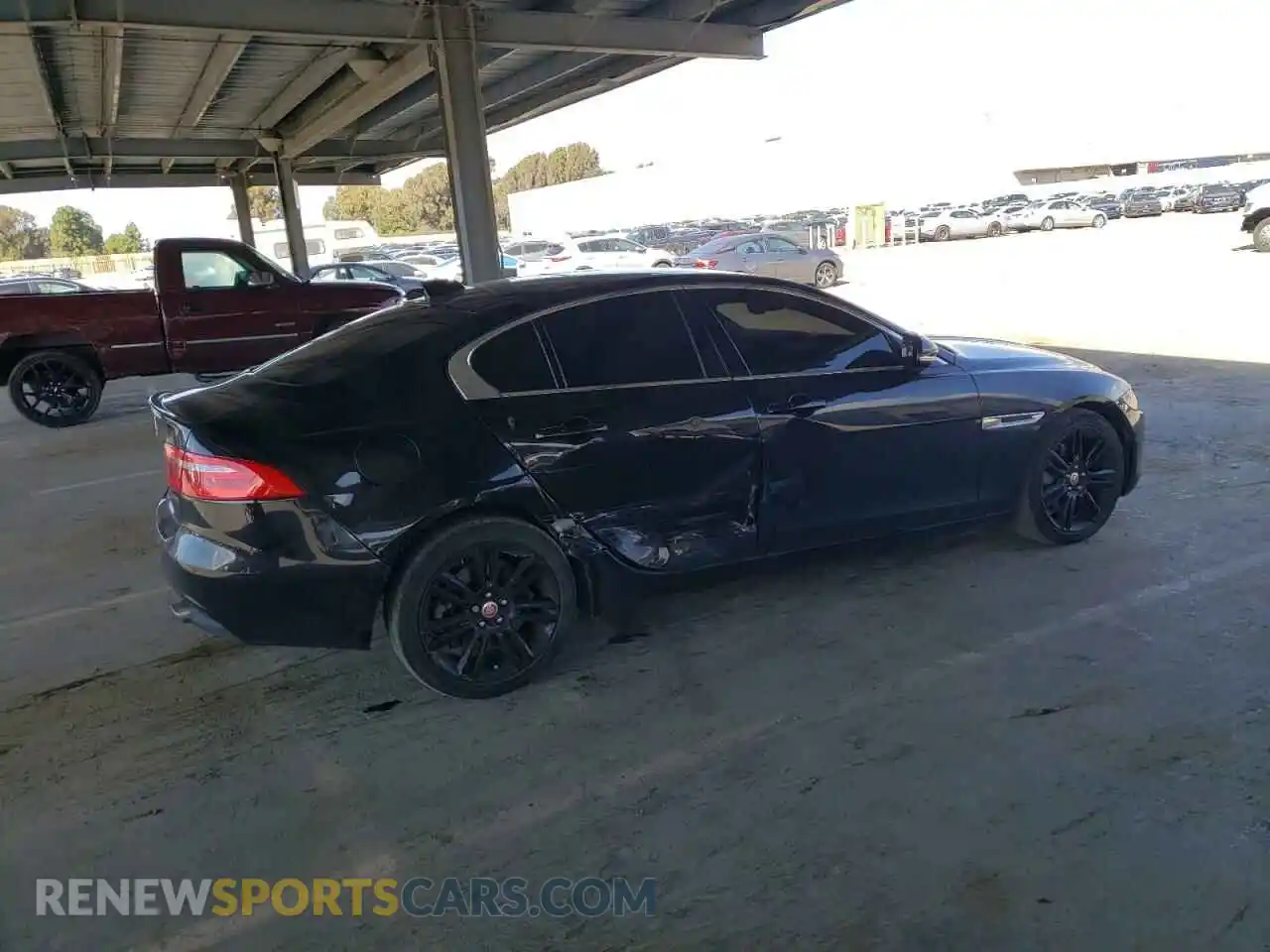 3 Photograph of a damaged car SAJAE4FX7KCP50841 JAGUAR XE 2019