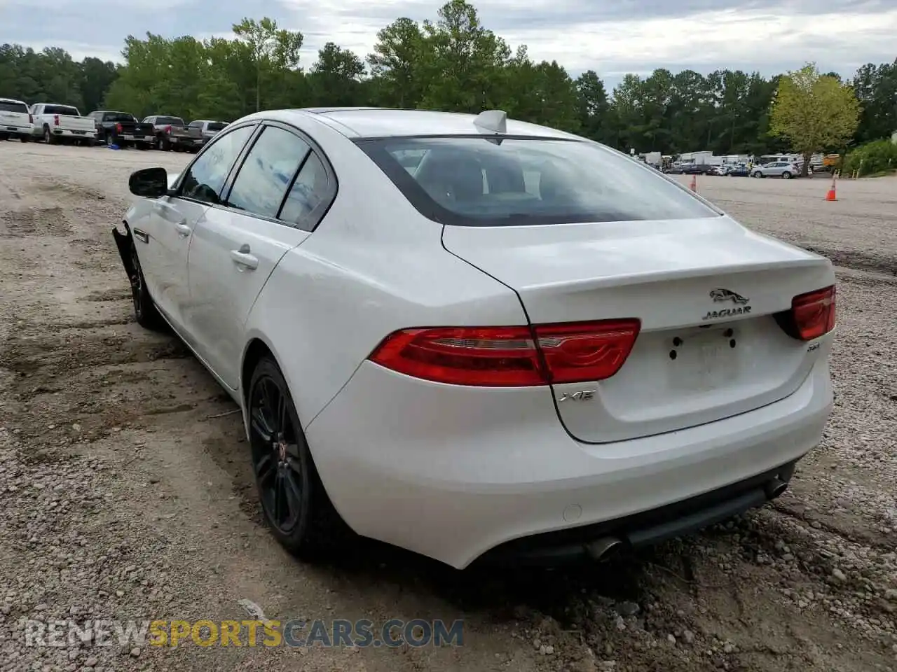 3 Photograph of a damaged car SAJAE4FX8KCP50525 JAGUAR XE 2019