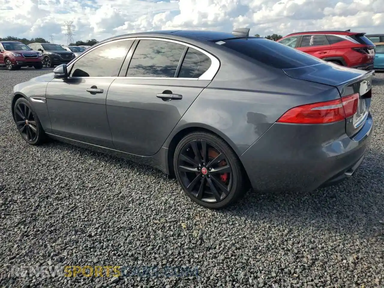 2 Photograph of a damaged car SAJAE4FXXKCP53992 JAGUAR XE 2019