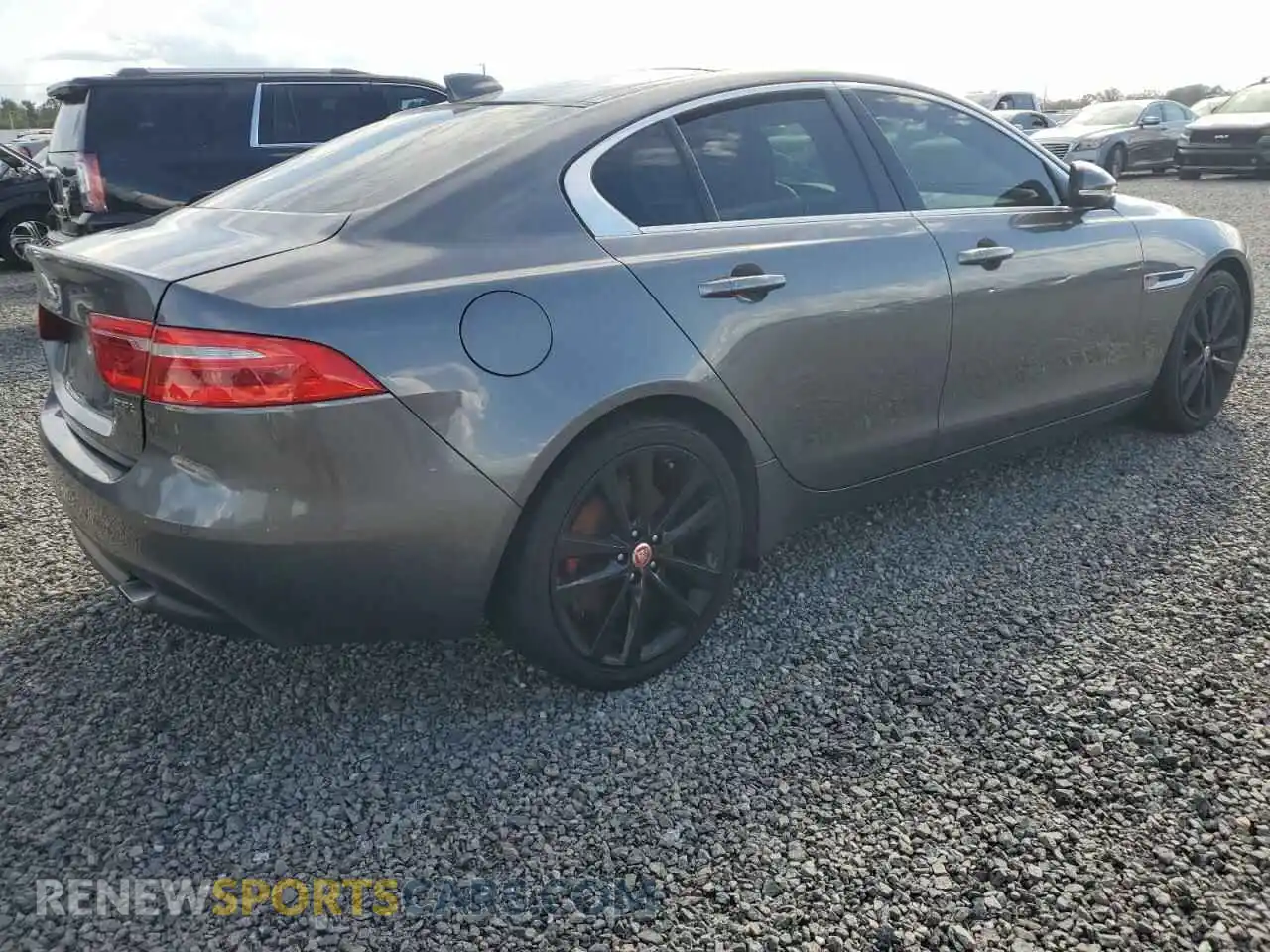 3 Photograph of a damaged car SAJAE4FXXKCP53992 JAGUAR XE 2019