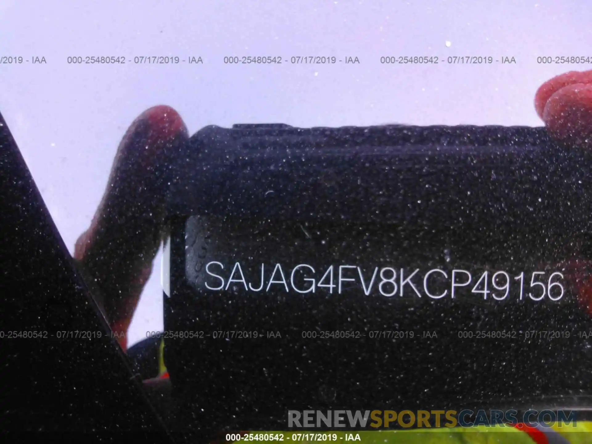 9 Photograph of a damaged car SAJAG4FV8KCP49156 JAGUAR XE 2019