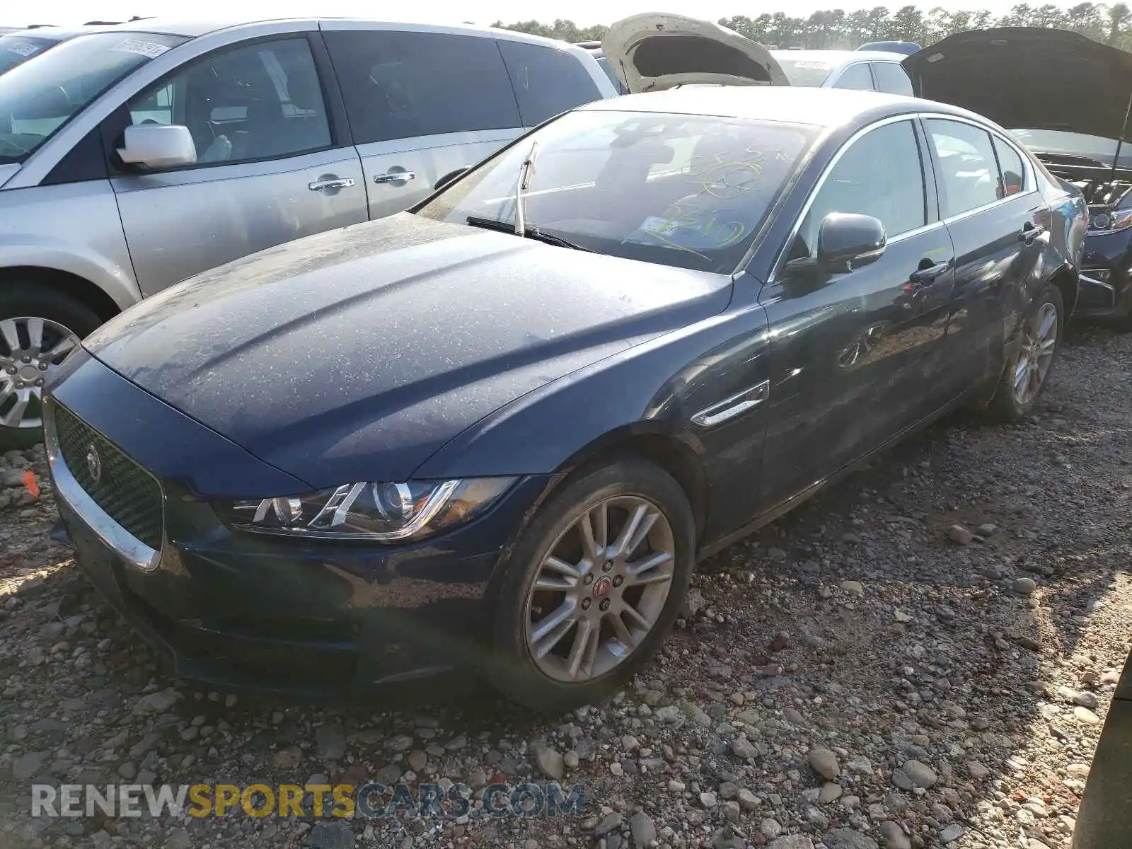 2 Photograph of a damaged car SAJAJ4FX6KCP43939 JAGUAR XE 2019