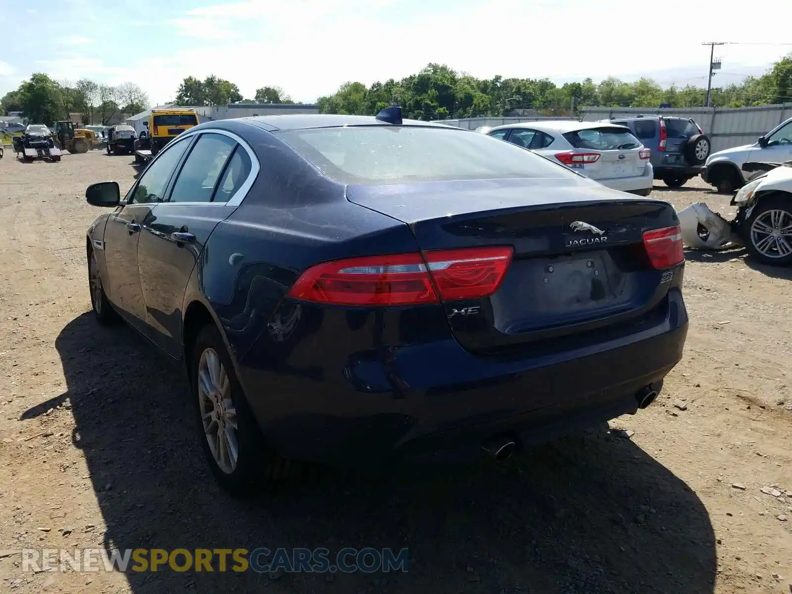 3 Photograph of a damaged car SAJAJ4FX9KCP44504 JAGUAR XE 2019