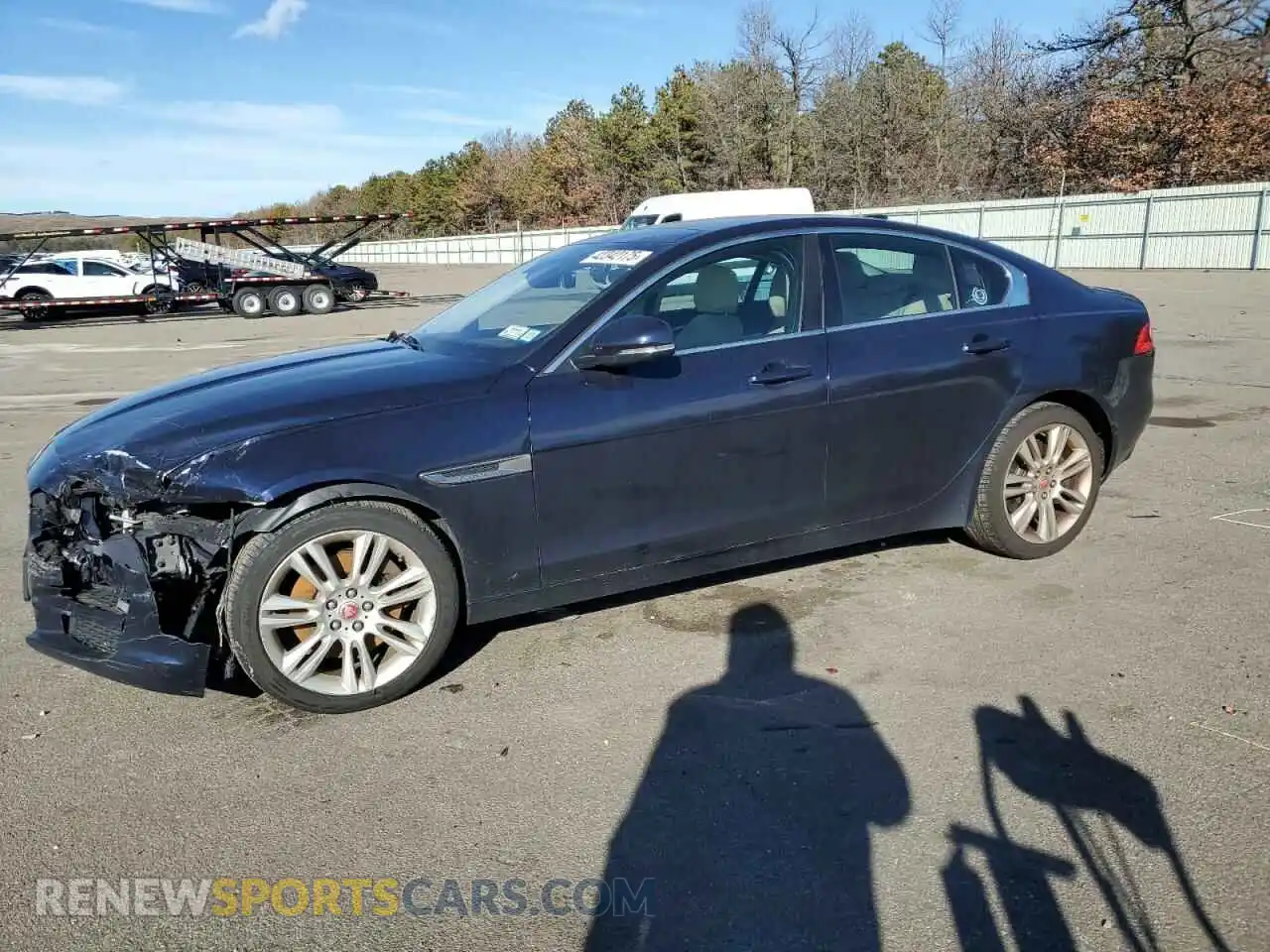 1 Photograph of a damaged car SAJAJ4FX9KCP49914 JAGUAR XE 2019