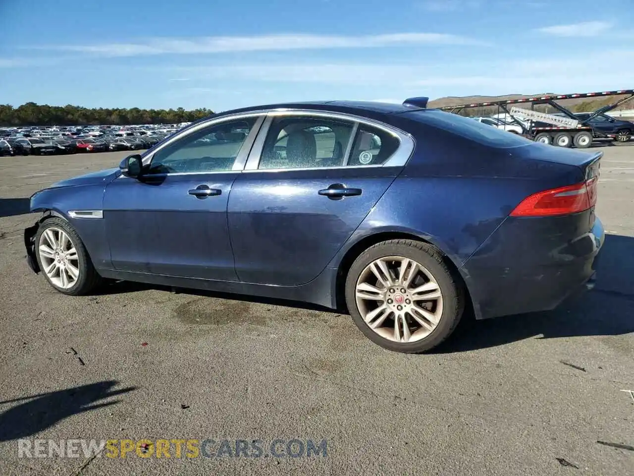 2 Photograph of a damaged car SAJAJ4FX9KCP49914 JAGUAR XE 2019