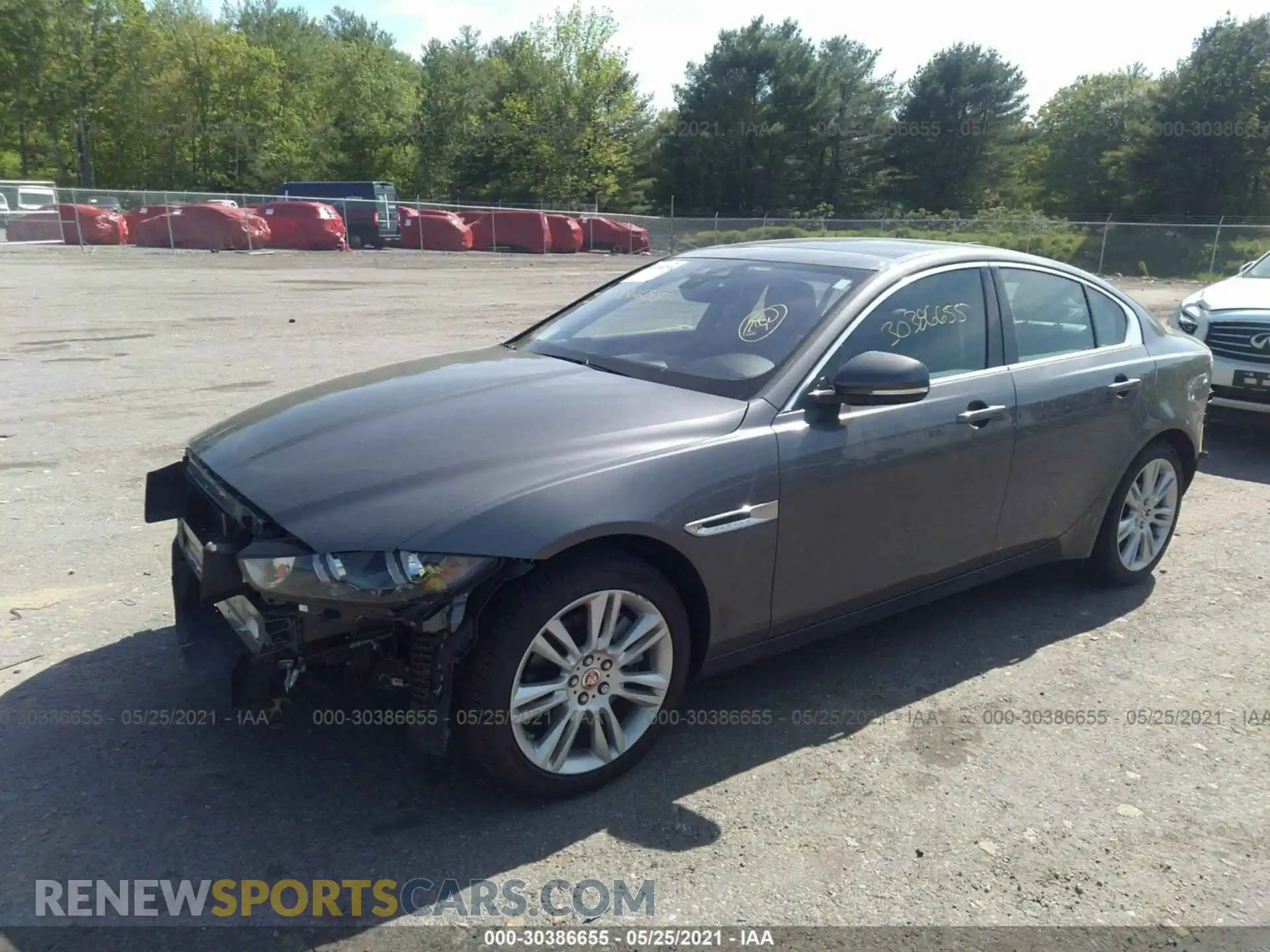 2 Photograph of a damaged car SAJAJ4FXXKCP44141 JAGUAR XE 2019