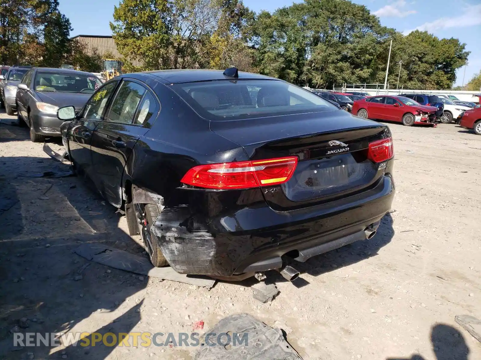 3 Photograph of a damaged car SAJAK4FX7KCP45521 JAGUAR XE 2019