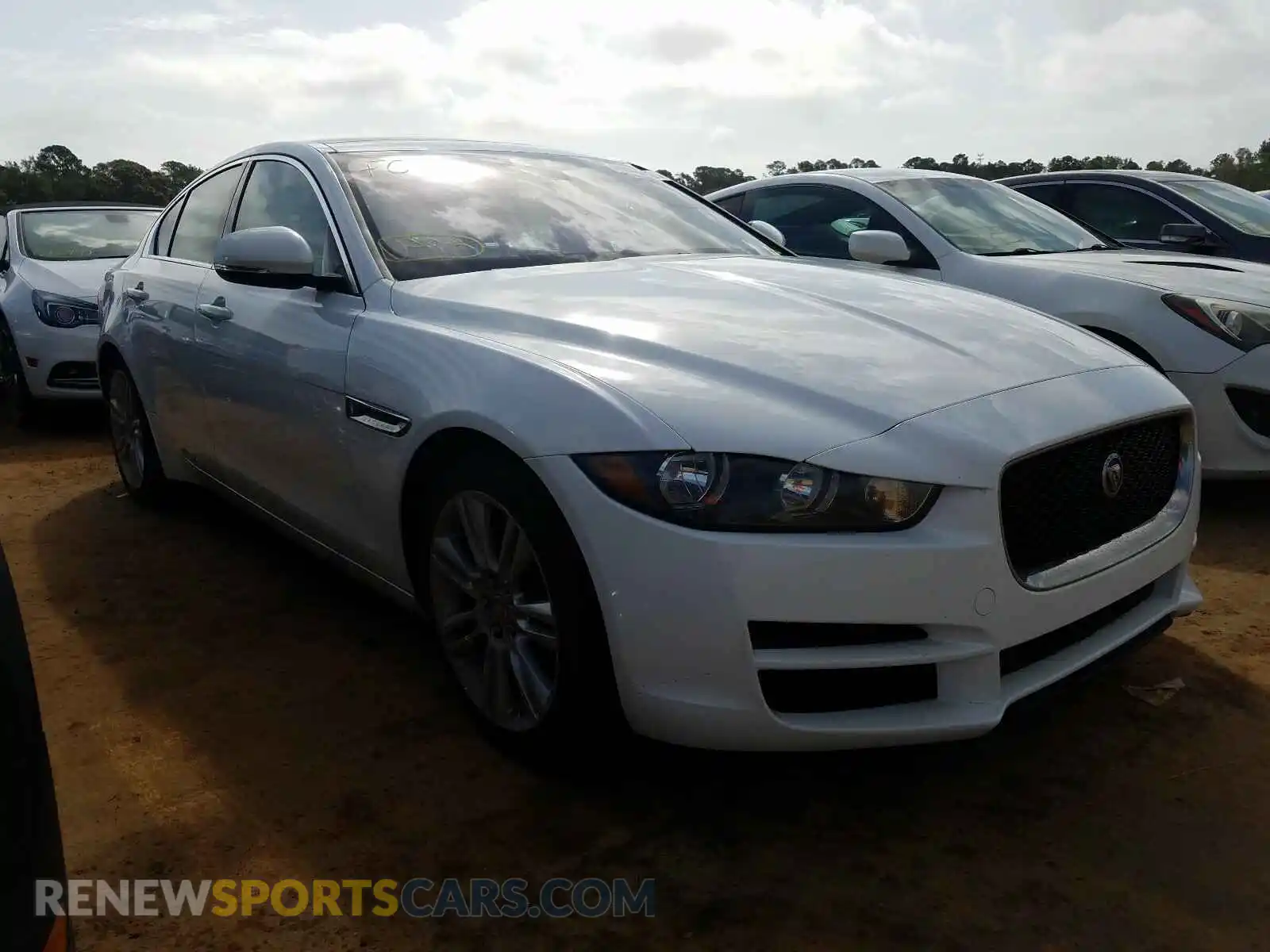 1 Photograph of a damaged car SAJAR4FX0KCP44366 JAGUAR XE 2019