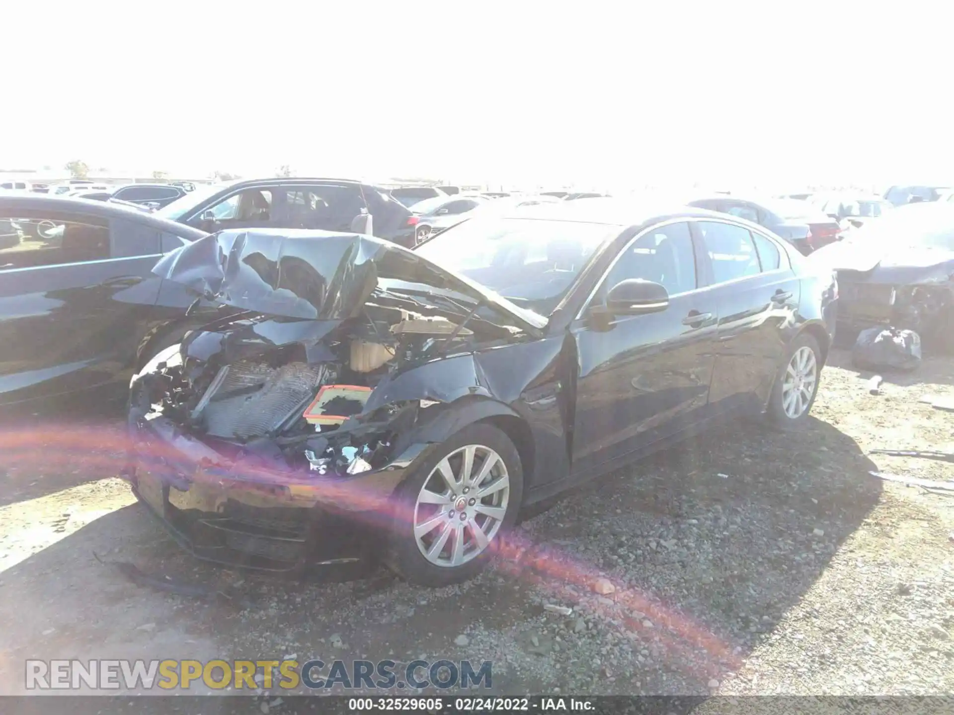 2 Photograph of a damaged car SAJAR4FX2KCP50704 JAGUAR XE 2019