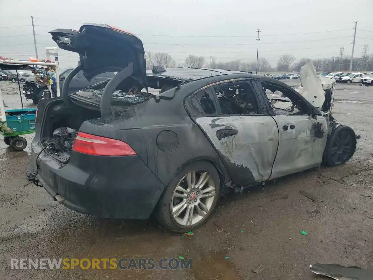 3 Photograph of a damaged car SAJAR4FX4KCP51773 JAGUAR XE 2019