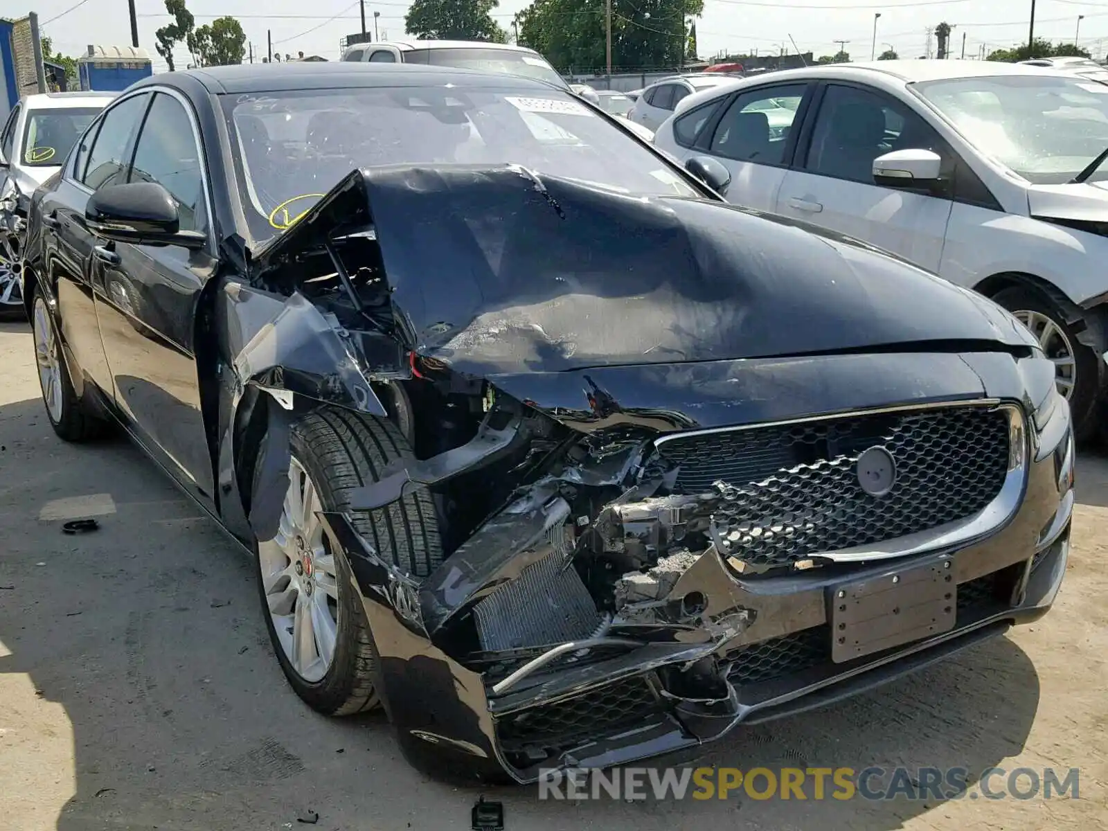 1 Photograph of a damaged car SAJAS4FX1KCP52707 JAGUAR XE 2019